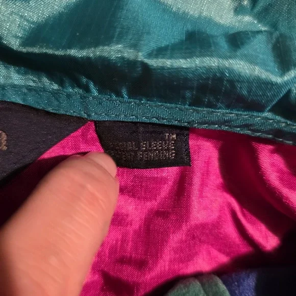 vintage retro columbia sportswear unisex reversible Ski jacket Large 2 In 1 - Picture 10 of 12